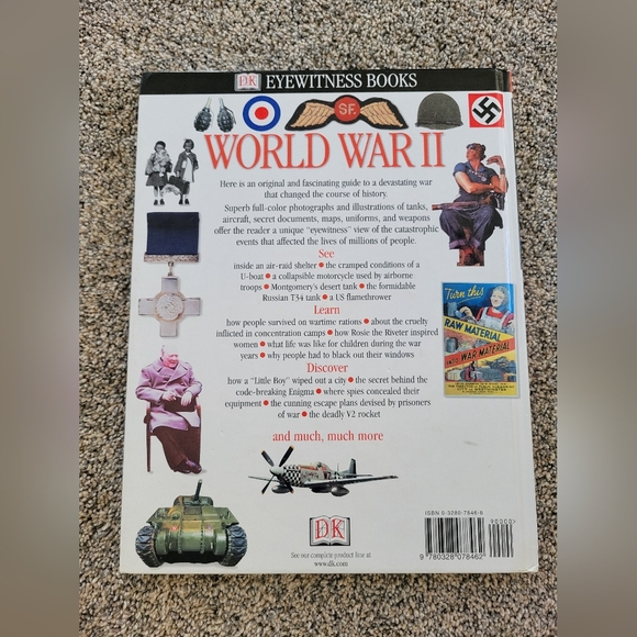 Eyewitness Books World War II - Picture 2 of 3